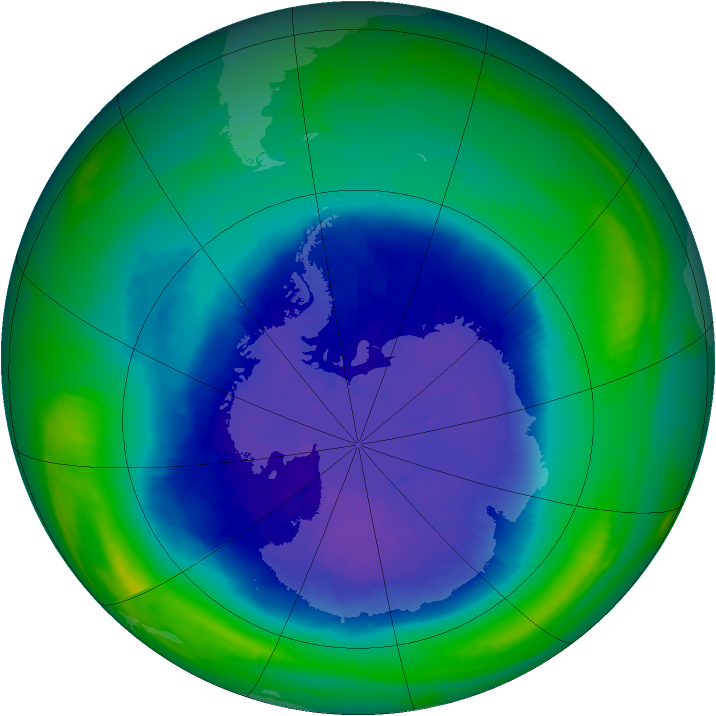 Ozone Map 1987-09-23